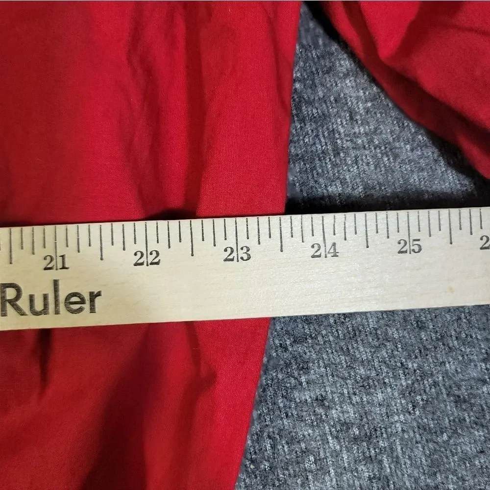 Lakeland Reversible Toile Jacket Size 46 Red / White Print Bomber NOS Vintage